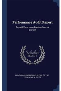 Performance Audit Report