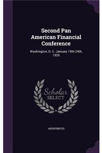 Second Pan American Financial Conference