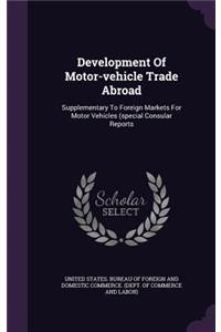 Development of Motor-Vehicle Trade Abroad