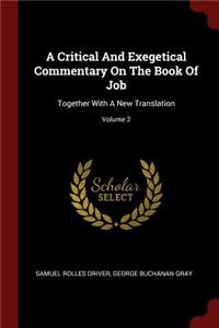 A Critical and Exegetical Commentary on the Book of Job