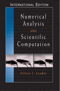 Numerical Analysis and Scientific Computation