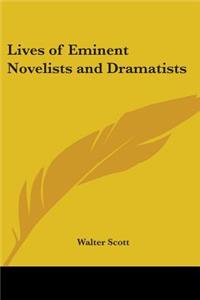 Lives of Eminent Novelists and Dramatists