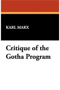 Critique of the Gotha Program