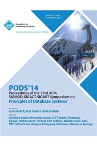 Pods 14 Proceedings of 33rd ACM Sigmod Sigact Sigart Symposium on Principles of Database Systems