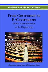 From Government to E-Governance