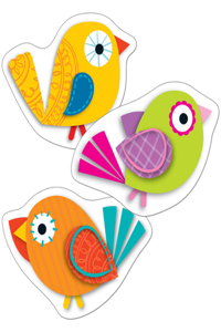 Boho Birds Mini Cutouts