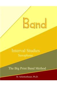 Interval Studies: Saxophone