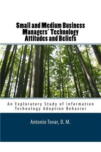 Small and Medium Business Managers' Technology Attitudes and Beliefs