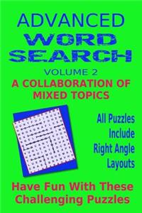 Advanced Word Search Adult Series Volume 2