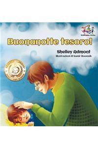 Buonanotte tesoro! (Italian Book for Kids)