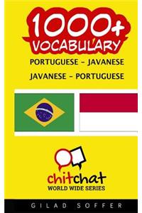 1000+ Portuguese - Javanese Javanese - Portuguese Vocabulary