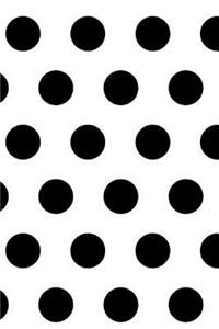Black and White Polka Dot Journal