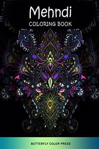 Mehndi Coloring Book