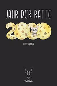 Jahr der Ratte 2020 - Jahresplaner