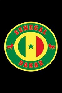 Senegal Flags Notebook