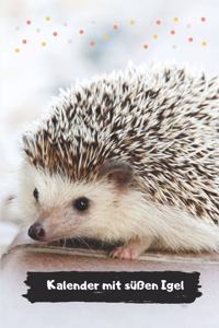 Kalender mit süßen Igel