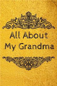 All About My Grandma Journal
