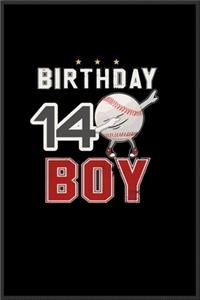 14 year old dabbing Baseball player birthday