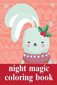 Night Magic Coloring Book
