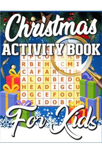 Christmas Activity Book For Kids