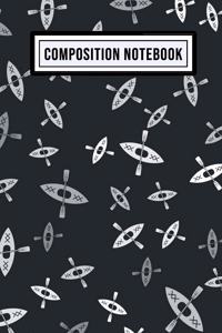 Canoe Unruled Composition Notebook