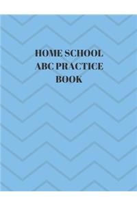 Home School ABC Practice Book