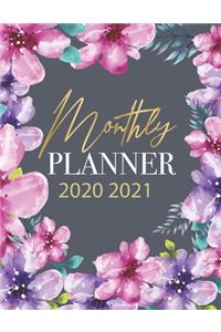 Monthly Planner 2020 2021