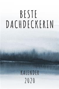 BESTE Dachdeckerin KALENDER 2020