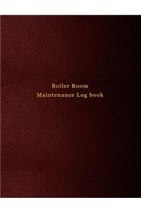 Boiler Room Maintenance Log book