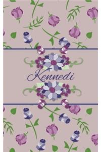 Kennedi: Small Personalized Journal for Women and Girls