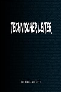 Technischer Leiter - Terminplaner 2020