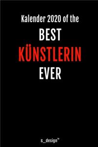 Kalender 2020 für Künstler / Künstlerin
