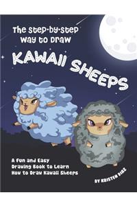 Step-by-Step Way to Draw Kawaii Sheeps