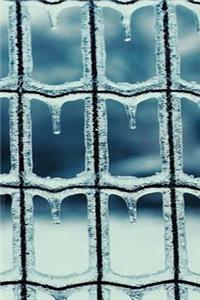 2019 Weekly Planner Winter Theme Icicle Display 134 Pages