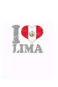 I Love Lima Notebook