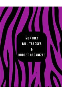 Monthly Bill Tracker & Budget Organizer