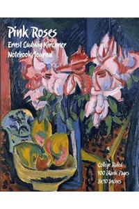 Pink Roses - Ernst Ludwig Kirchner - Notebook/Journal