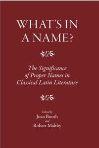 What's in a Name?