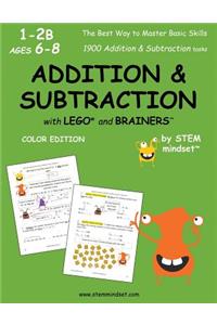 Addition & Subtraction with Lego and Brainers Grades 1-2b Ages 6-8 Color Edition