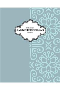 Blue Flower Notebook