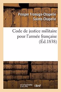 Code de Justice Militaire Pour l'Armée Française