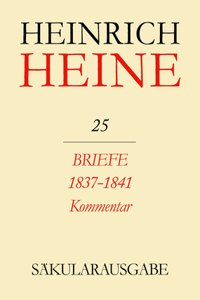 Briefe an Heine 1837-1841. Kommentar
