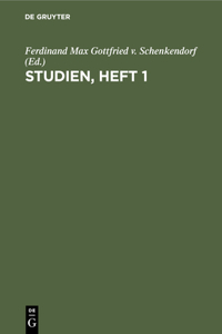 Studien, Heft 1