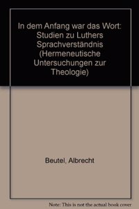 In Dem Anfang War Das Wort