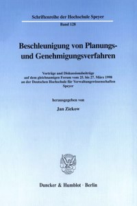 Beschleunigung Von Planungs- Und Genehmigungsverfahren