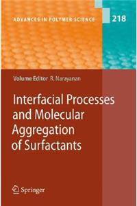 Interfacial Processes and Molecular Aggregation of Surfactants