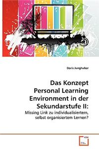 Konzept Personal Learning Environment in der Sekundarstufe II