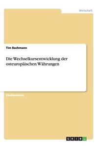 Wechselkursentwicklung der osteuropäischen Währungen