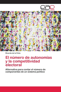 número de autonomías y la competitividad electoral