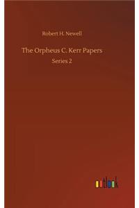 Orpheus C. Kerr Papers